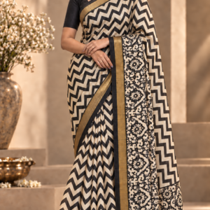 Handblock Printed Chanderi Silk Cotton - CHA01