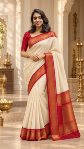 Handloom Maheswari Silk-MH04