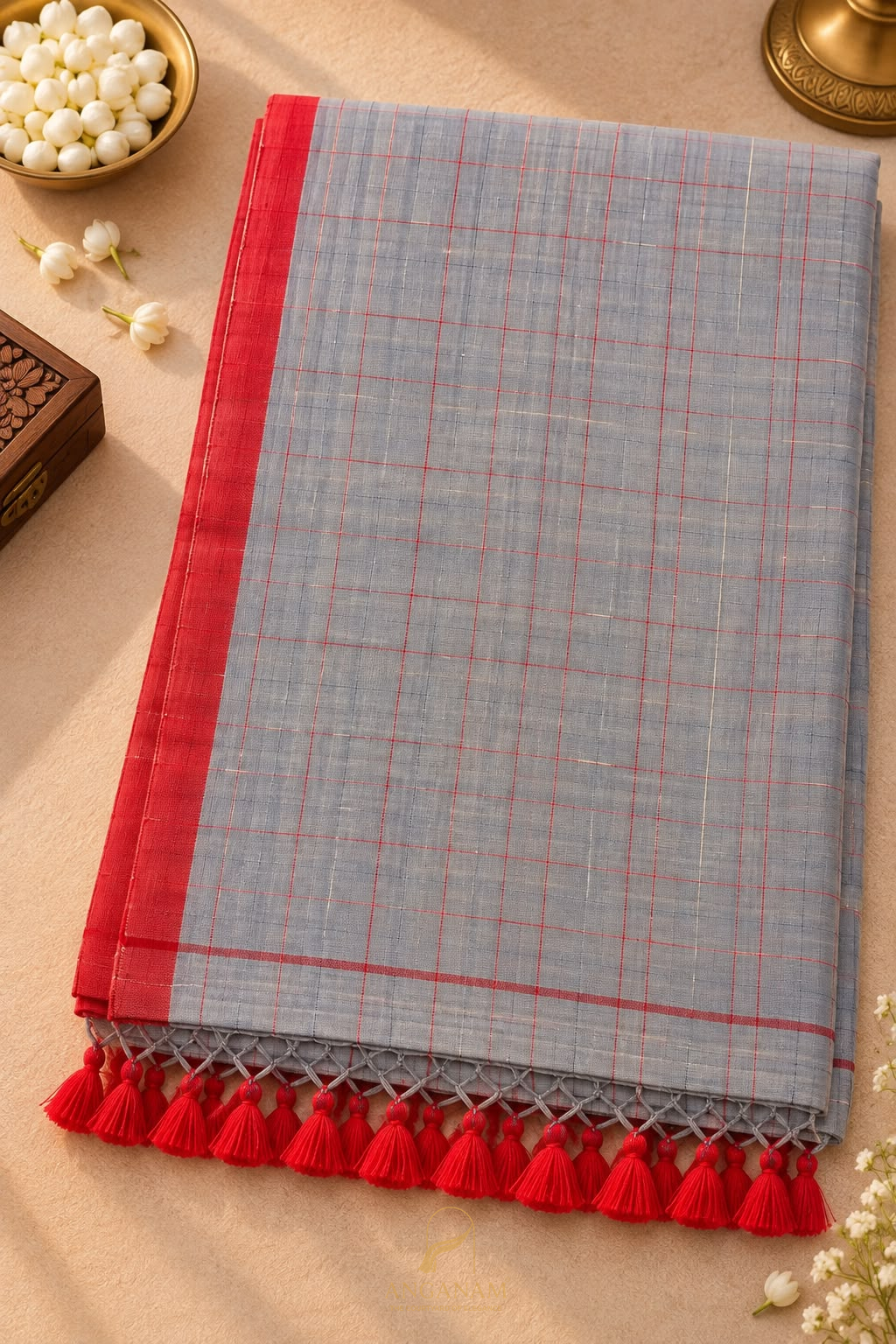 Handwoven Mul Cotton -MUL06 - Image 2